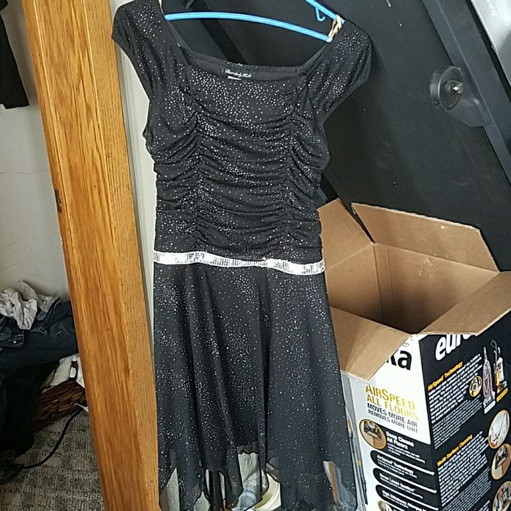 Black sparkly dress